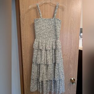 Floral Tiered Maxi Dress